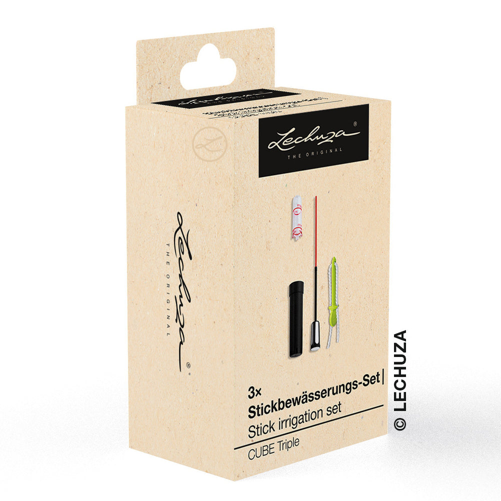 Indicatore di livello CUBE TRIPLE (contiene: 3 indicatori e 9 stoppini con corda)