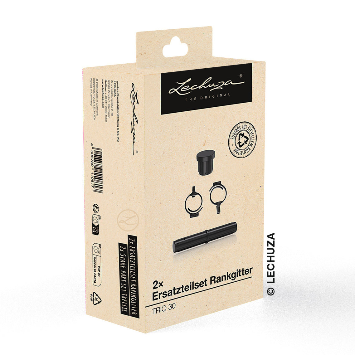 Set accessori per graticcio (tappi+clip+connettori - contiene 2 pz. cad)