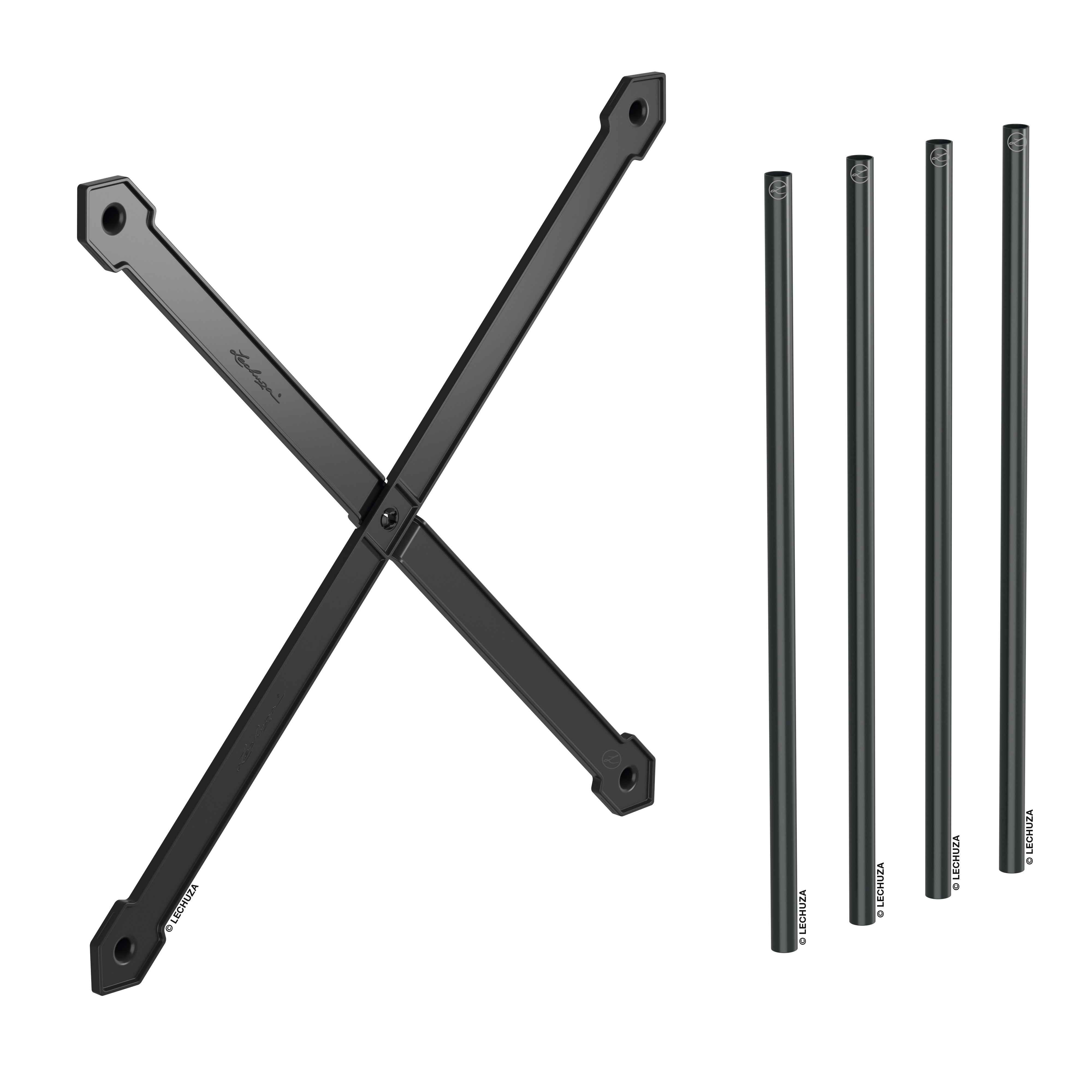 Tubi di supporto a bacchetta