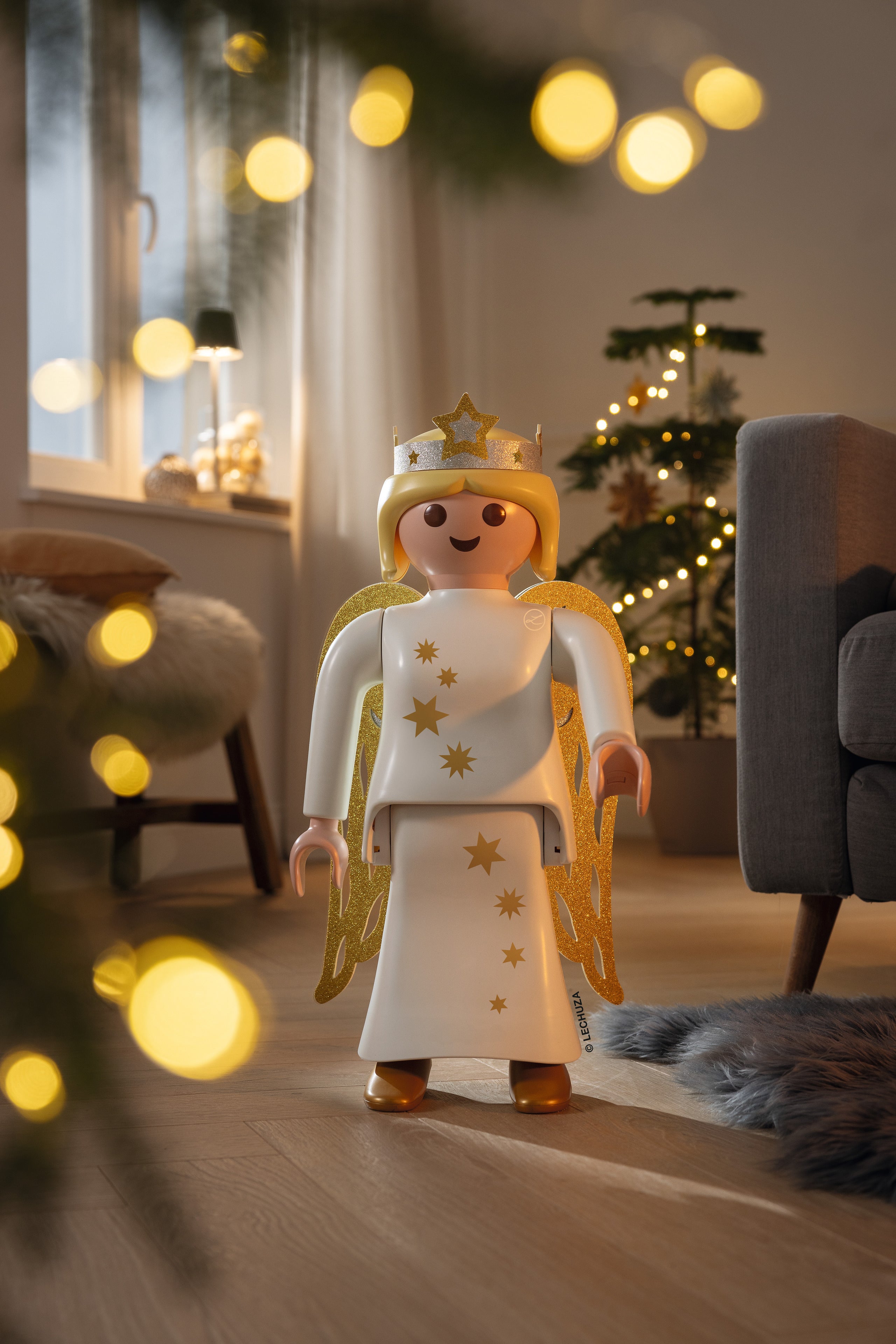 Preordine - Angelo di Natale "Noella" alta 65cm - Playmobil