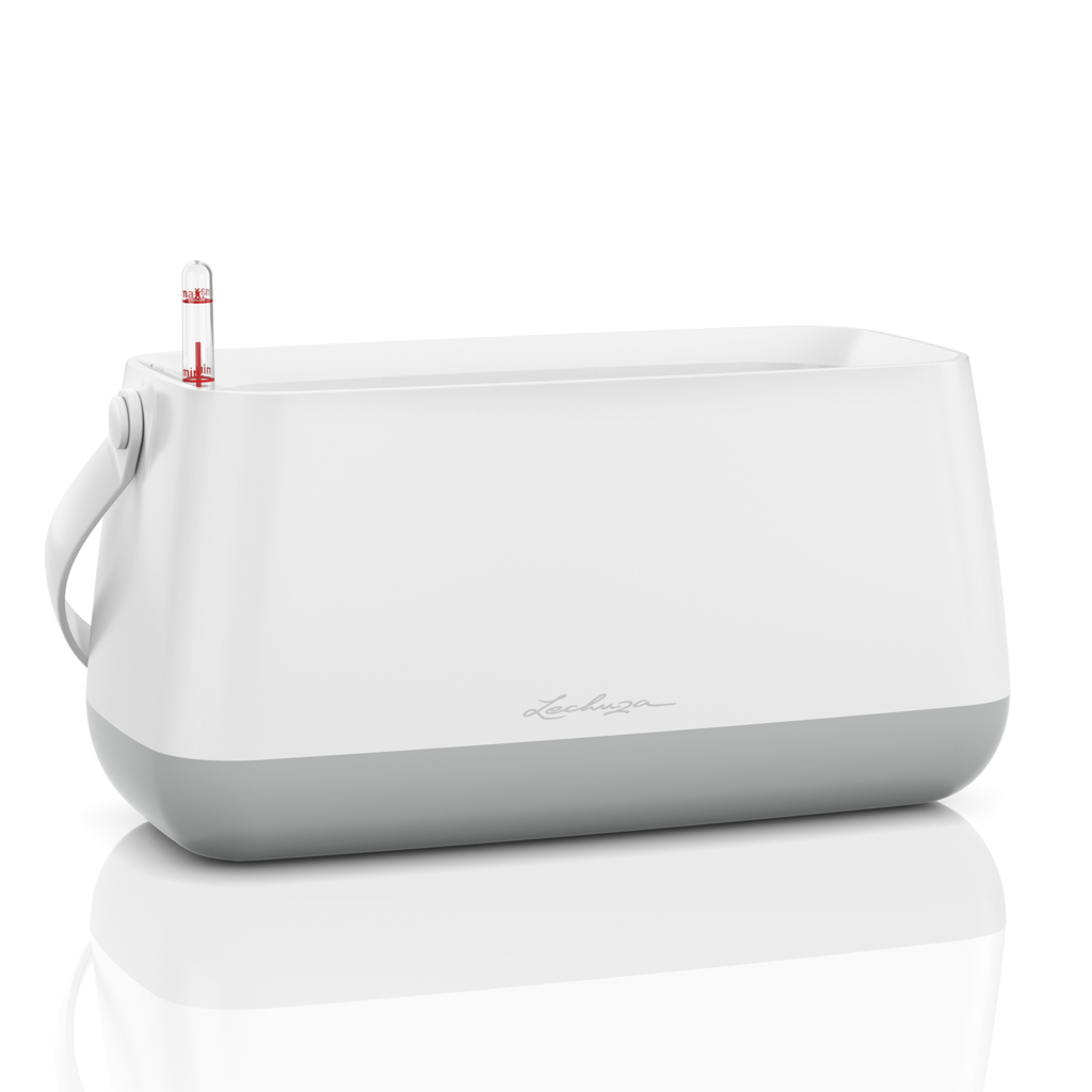 YULA - vaso Borsetta Bianco/Grigio